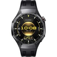 Huawei Watch GT 6 Pro 46 мм (черный, с черным силиконовым ремешком, международная версия) Image #2