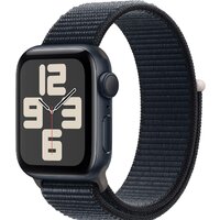 Apple Watch SE 2 40 мм (алюминиевый корпус, полуночный/полуночный, нейлоновый ремешок)