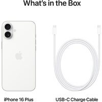 Apple iPhone 16 Plus Dual eSim 128GB (белый) Image #5