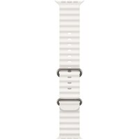 Apple Watch Ultra 2 LTE 49 мм (титановый корпус, титановый/белый, ремешок из эластомера) Image #3