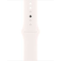 Apple Watch Series 11 42 мм (алюминиевый корпус, розовое золото/легкие румяна, спортивный силиконовый ремешок S/M) Image #3