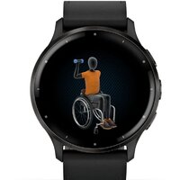 Garmin Venu 3 (черный, с кожаным ремешком) Image #5